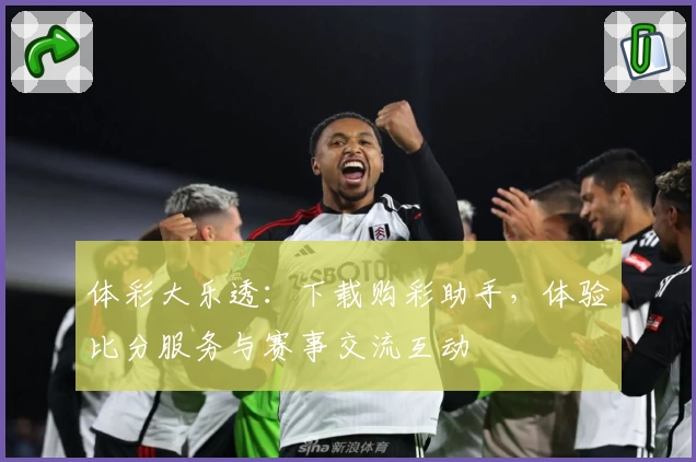 体彩大乐透:下载购彩助手,体验比分服务与赛事交流互动